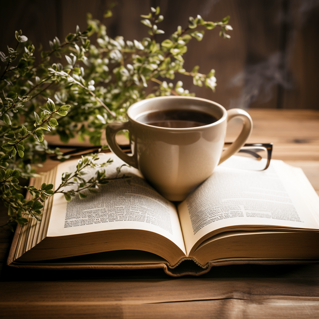 coffee-filled scriptures