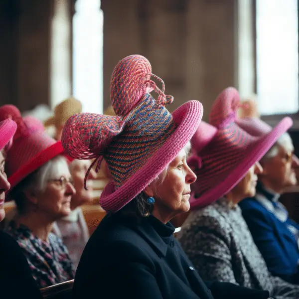 Wearing hats in church