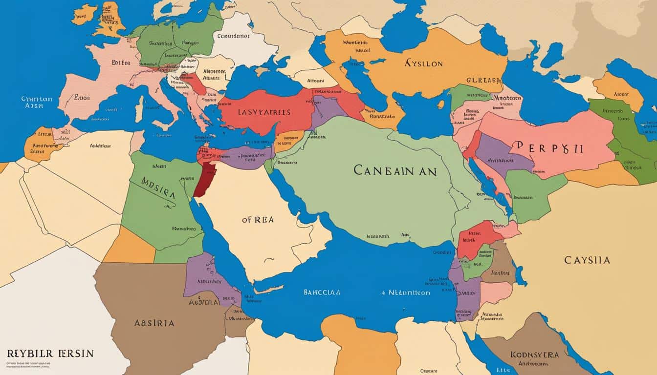 Geopolitical landscape in Biblical history