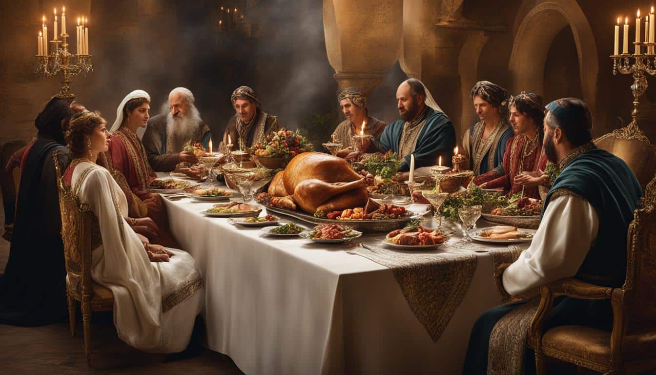 Food and feasting in biblical stories