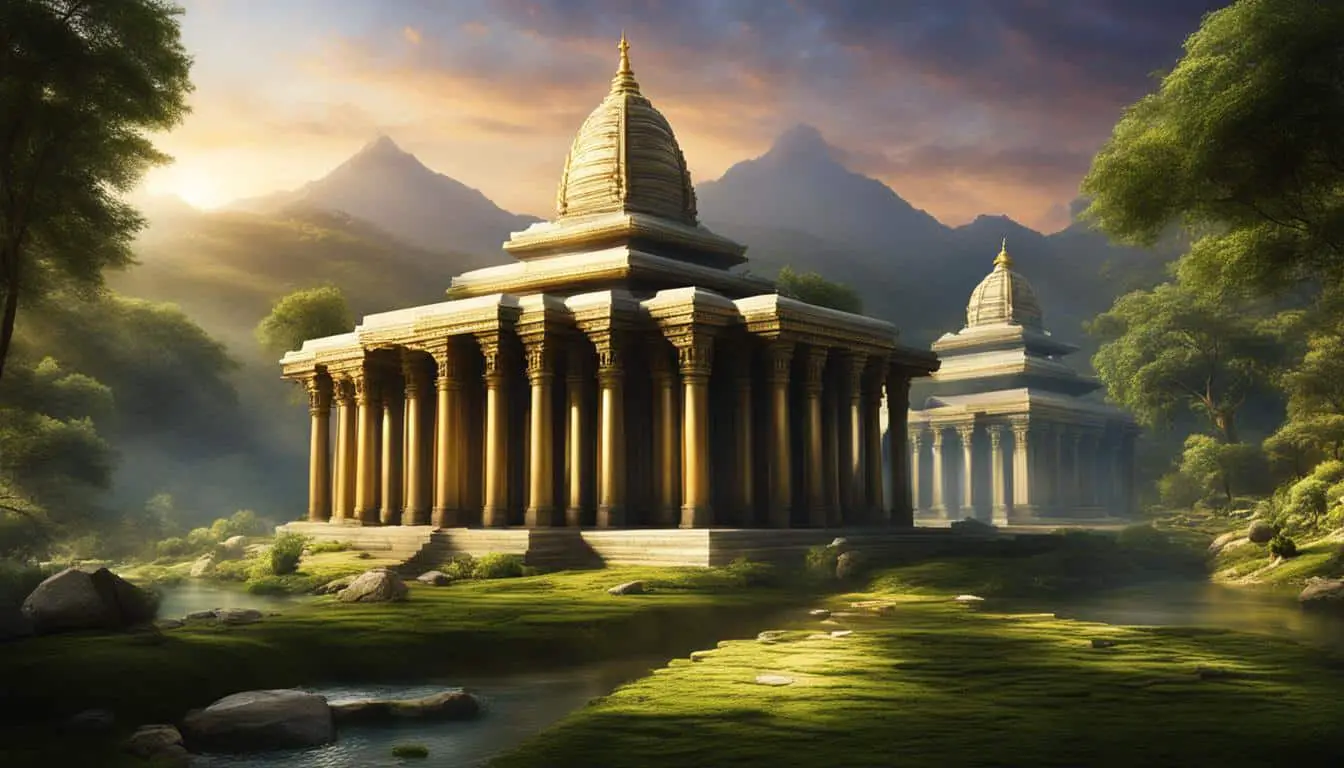 Role of temples and religious institutions