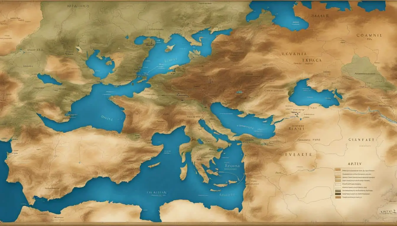 Digital mapping of ancient biblical journeys