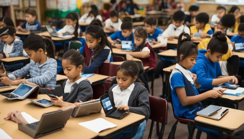 K-12 schools and mobile apps