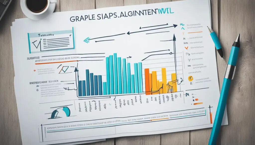 Visual representation of data